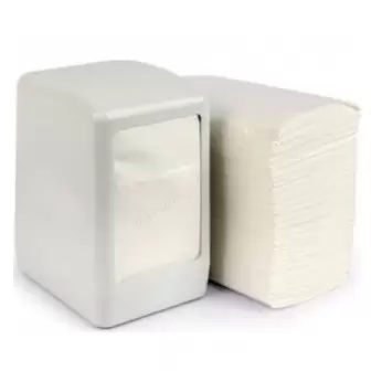 Dispenser Peçete Aparatı Dikey Beyaz resim 1