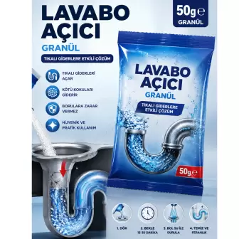Lavabo Açıcı Granül 50 Gr resim 1