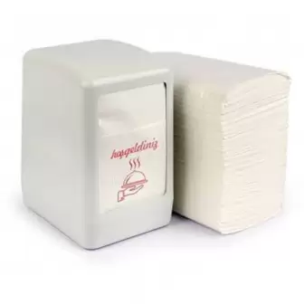 Dispenser Peçete Aparatı Dikey Beyaz Lüks resim 1